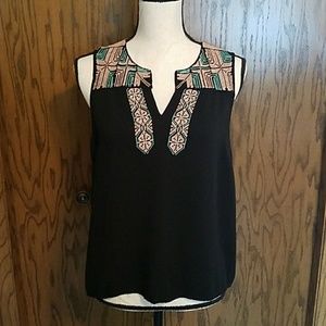 Adorable Cross Stitched Tank